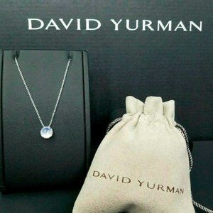 David Yurman Chatelaine Pendant w/moonstone